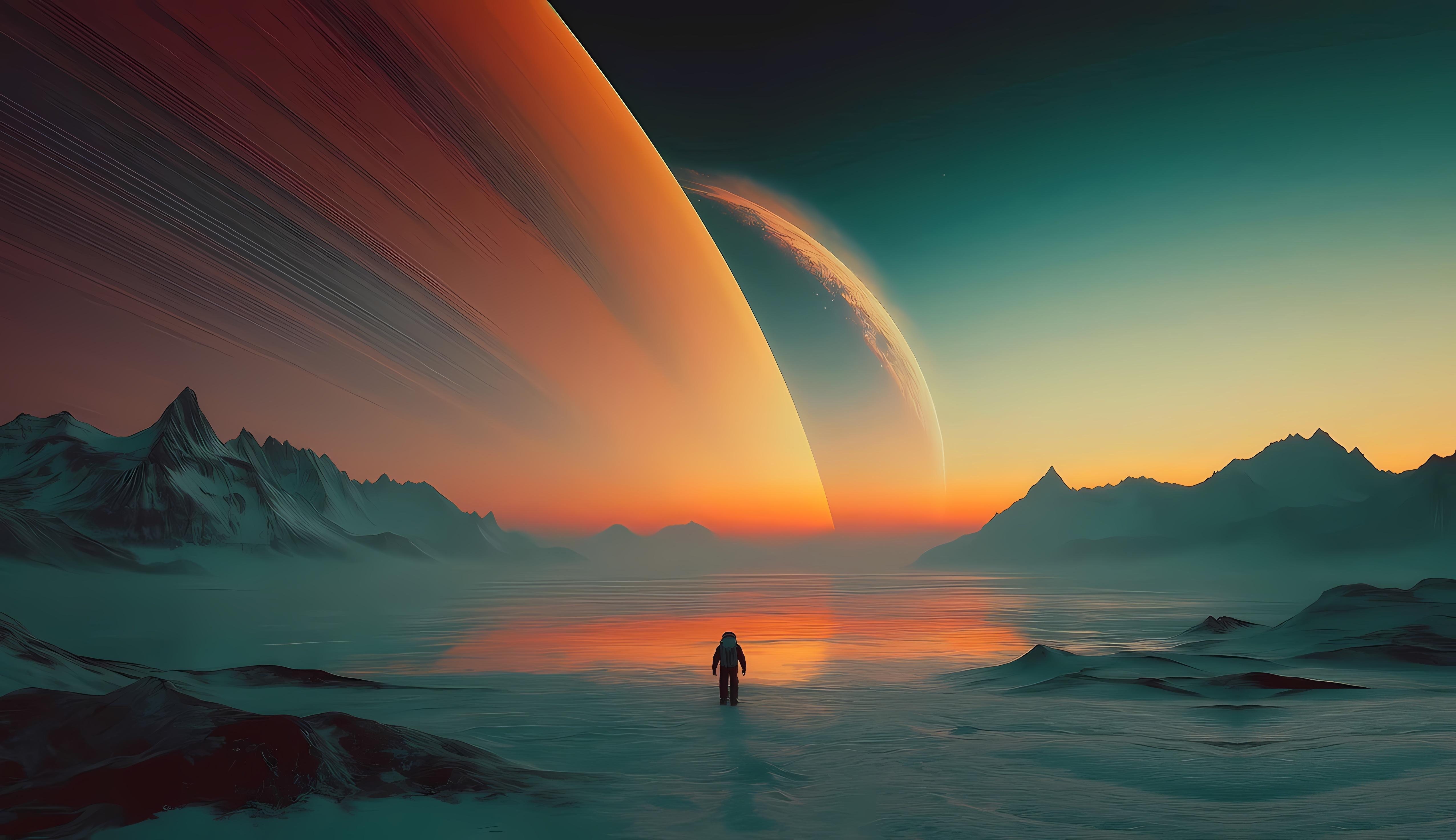 Painted vista
